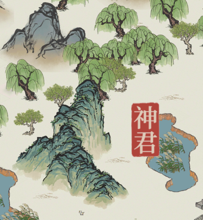 《江南百景圖》群山布局圖攻略