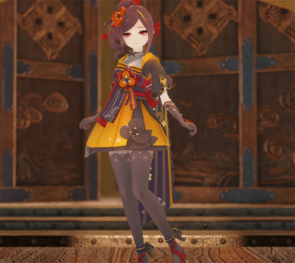 《怪物獵人崛起：曙光》原神千織B款MOD