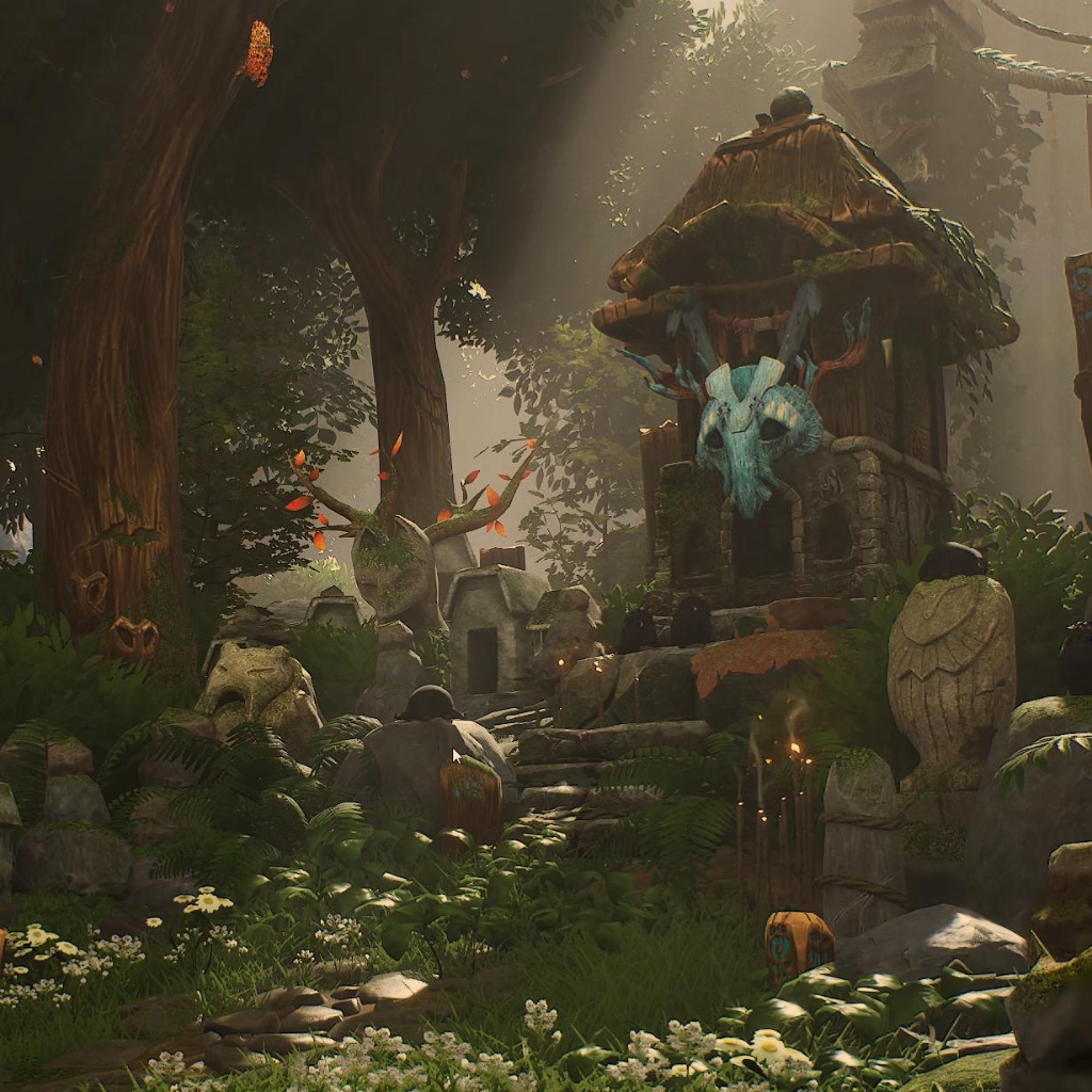 《Wallpaper Engine》凱娜精神之橋菜單動態壁紙