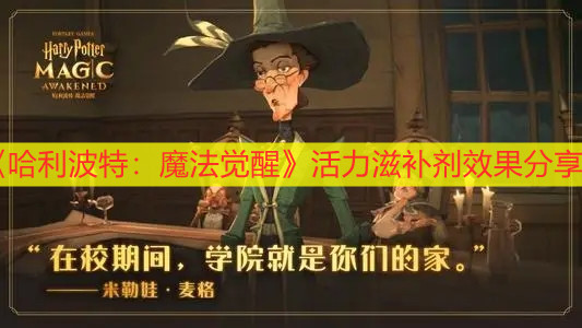 《哈利波特：魔法覺醒》活力滋補(bǔ)劑效果分享