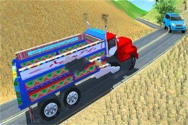 貨物印度人卡車3D