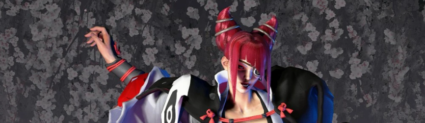 《街頭霸王6》韓蛛俐cos梅喧罪惡裝備MOD