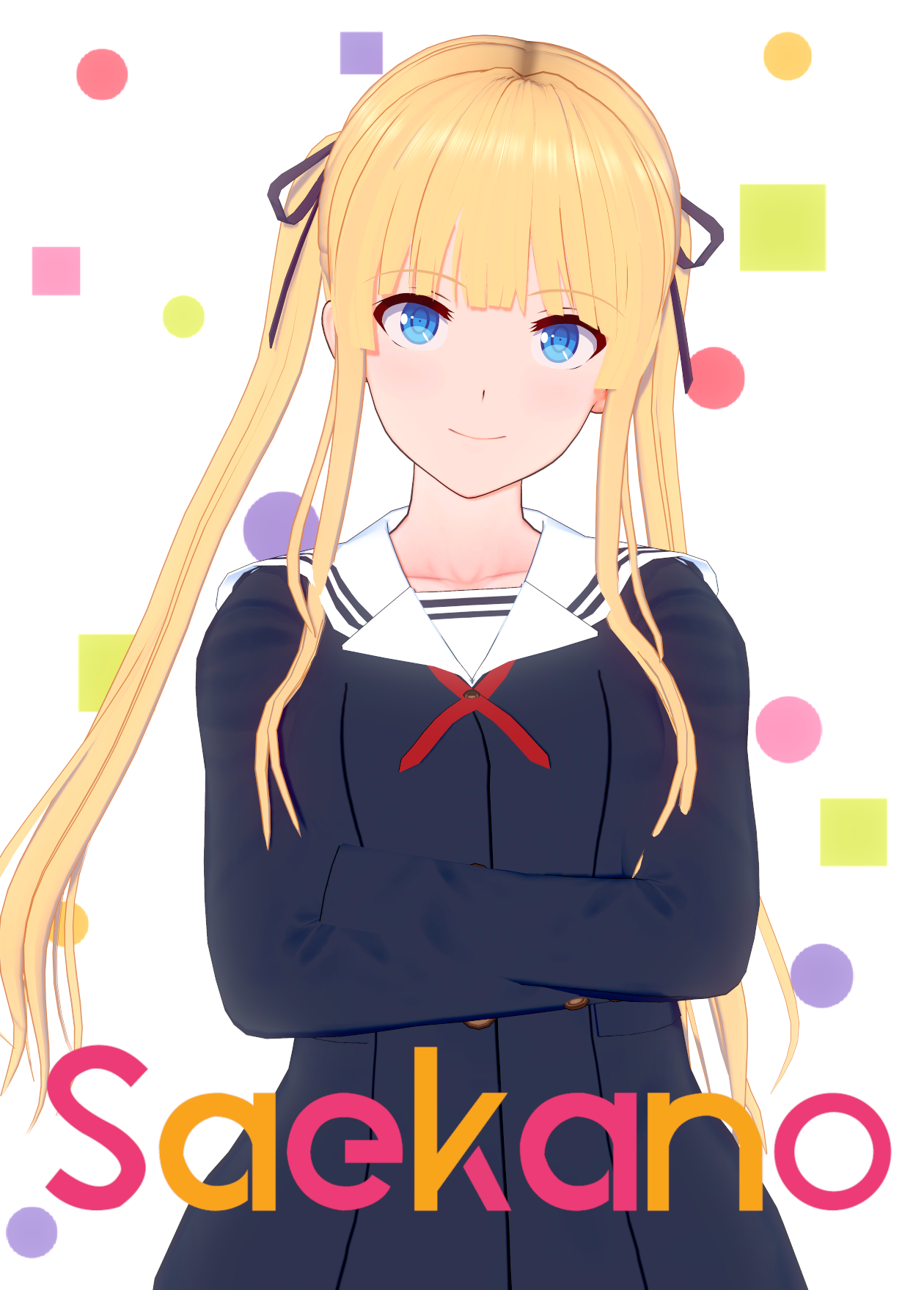 《戀活Sunshine》金發雙馬尾可愛少女英梨梨MOD