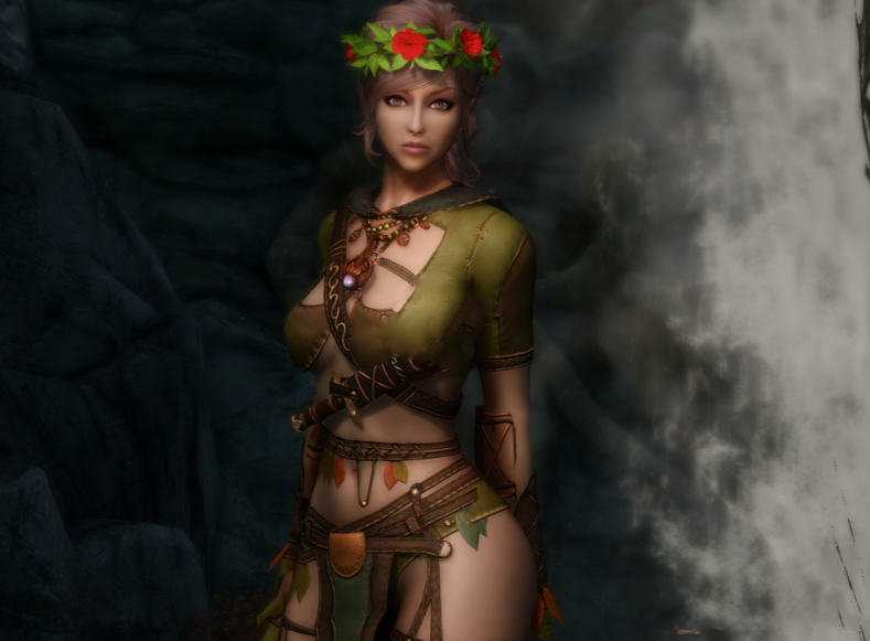 《上古卷軸5：天際重置版》Naomi性感女性隨從MOD
