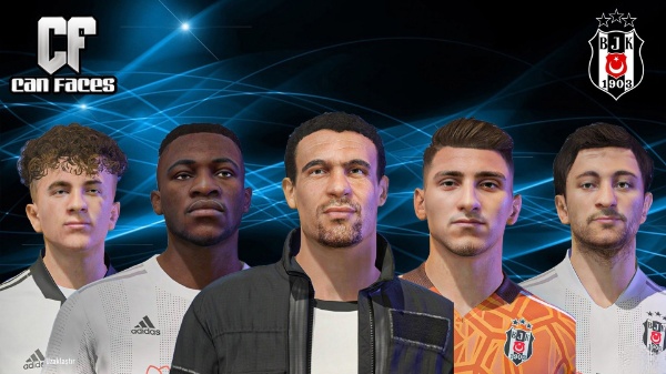 《FIFA 22》貝西克塔斯球員臉型包