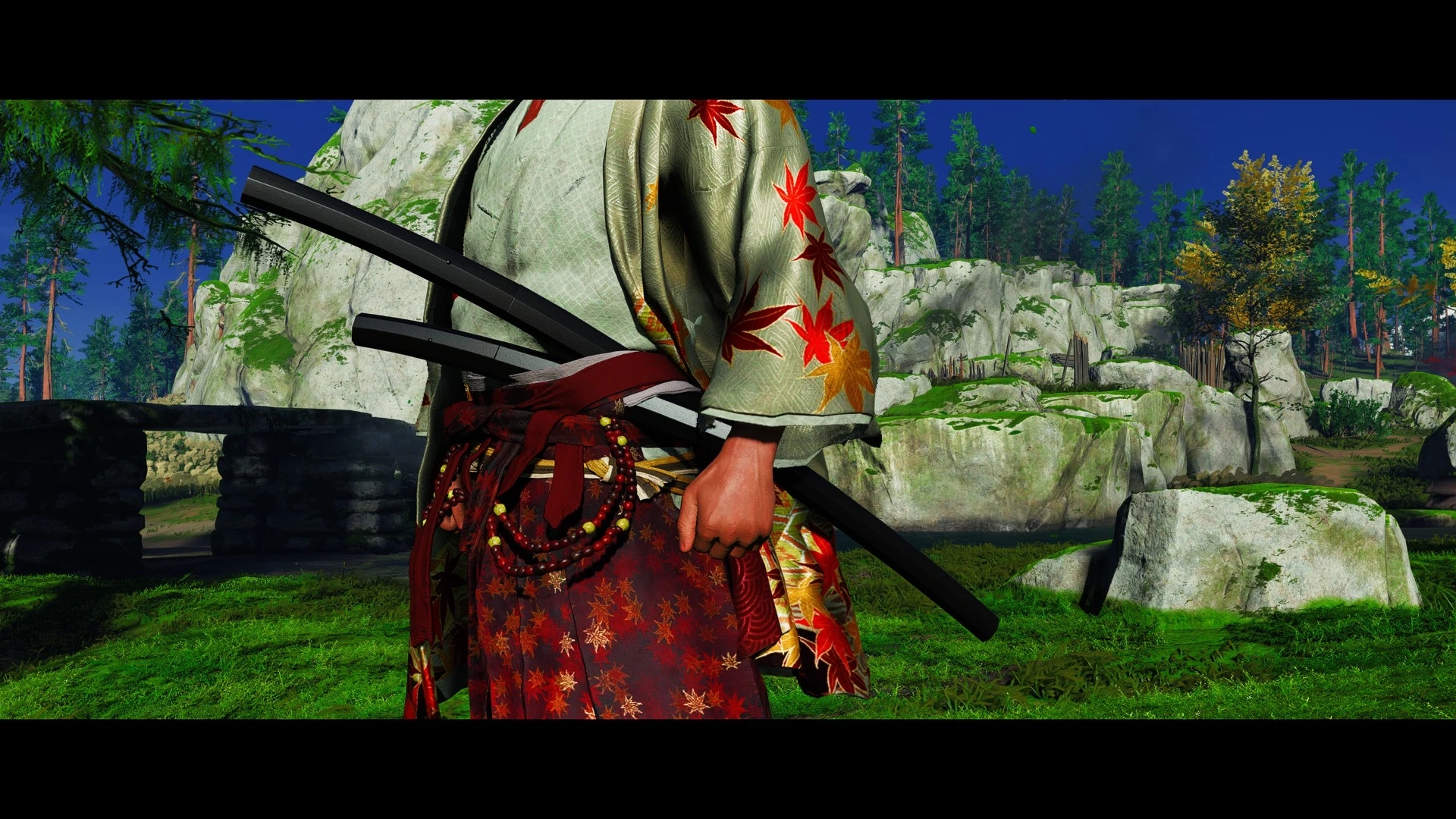 《對馬島之魂：導(dǎo)演剪輯版》黑隱之心武士刀武器MOD