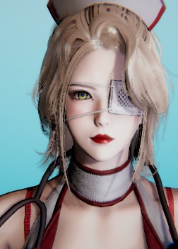 《AI少女》眼罩戰損版護士MOD