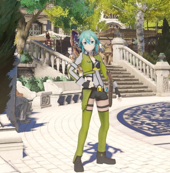 《碧藍(lán)幻想：RELINK》刀劍神域朝田詩(shī)乃替換拉卡姆MOD