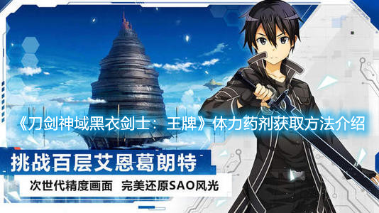 《刀劍神域黑衣劍士：王牌》體力藥劑如何獲取