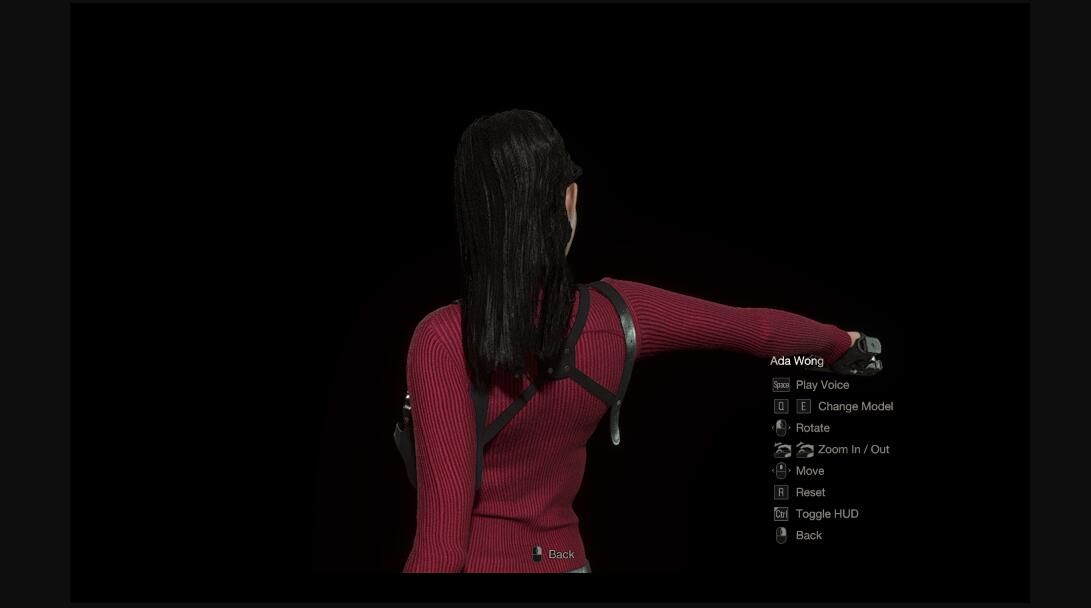《生化危機4：重制版》艾達王長發發型MOD[正式版]