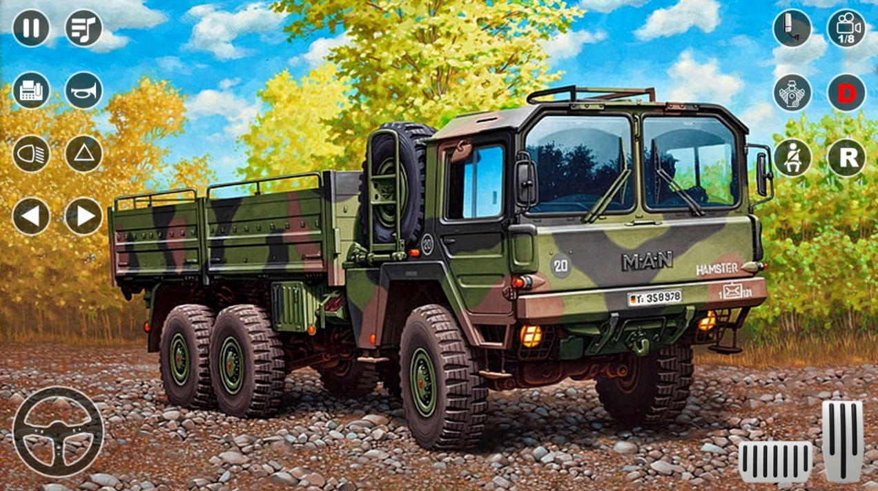 越野軍車運輸司機(jī)