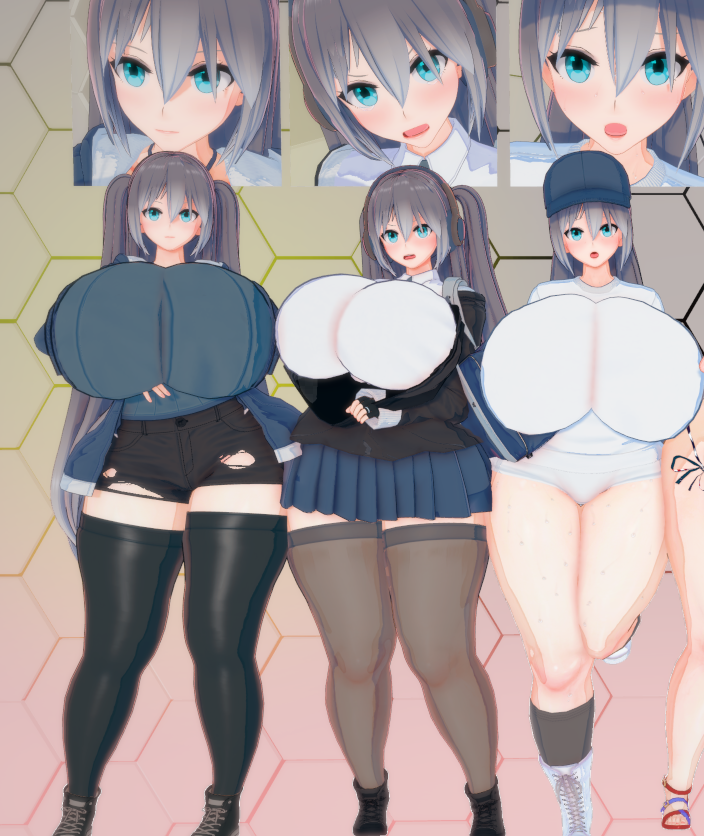 《戀活Sunshine》性感豐腴肥美雙馬尾學妹MOD