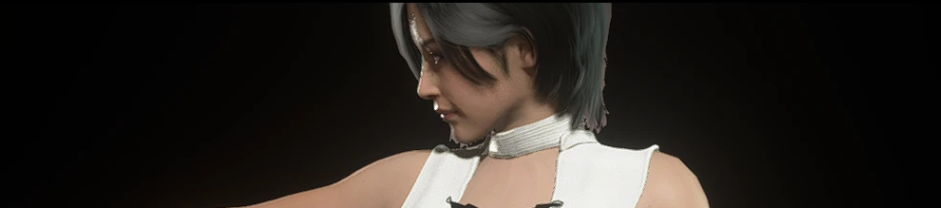 《生化危機4：重制版》艾達王性感白色緊身套裝MOD[正式版]