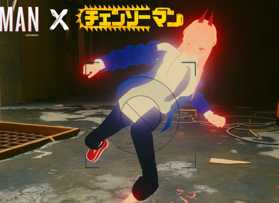 《漫威蜘蛛俠：重制版》電鋸人美少女帕瓦MOD