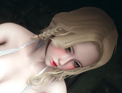 《AI少女》金發(fā)碧眼修長大白腿嬌媚人妻MOD
