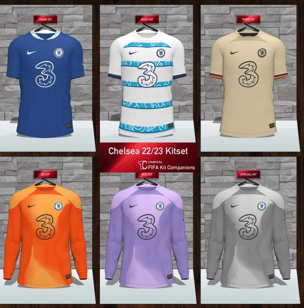 《FIFA 22》切爾西2022-23賽季球衣包