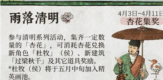 《江南百景圖》雨落清明活動玩法攻略