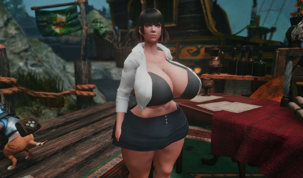 《怪物獵人崛起：曙光》NPC羅德娜UPHPN豐腴身材MOD