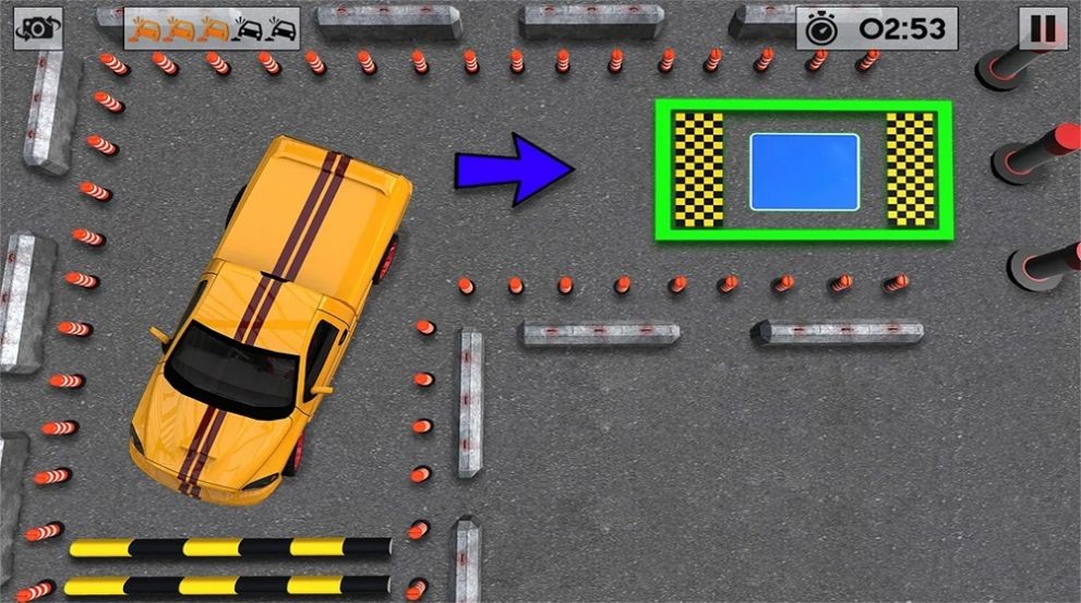 真實3D模擬停車