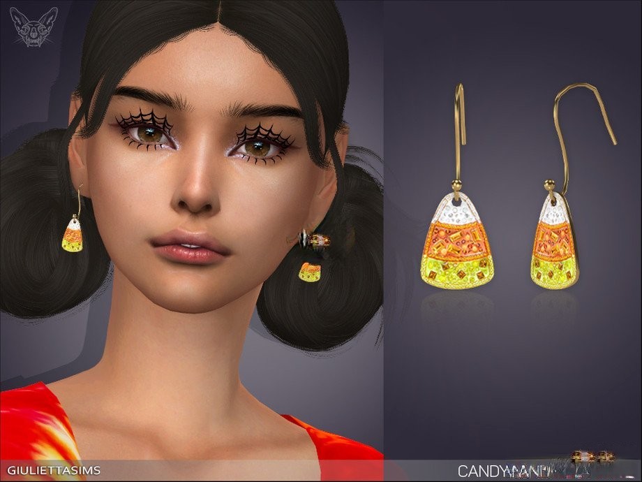 《模擬人生4》糖果玉米耳環MOD