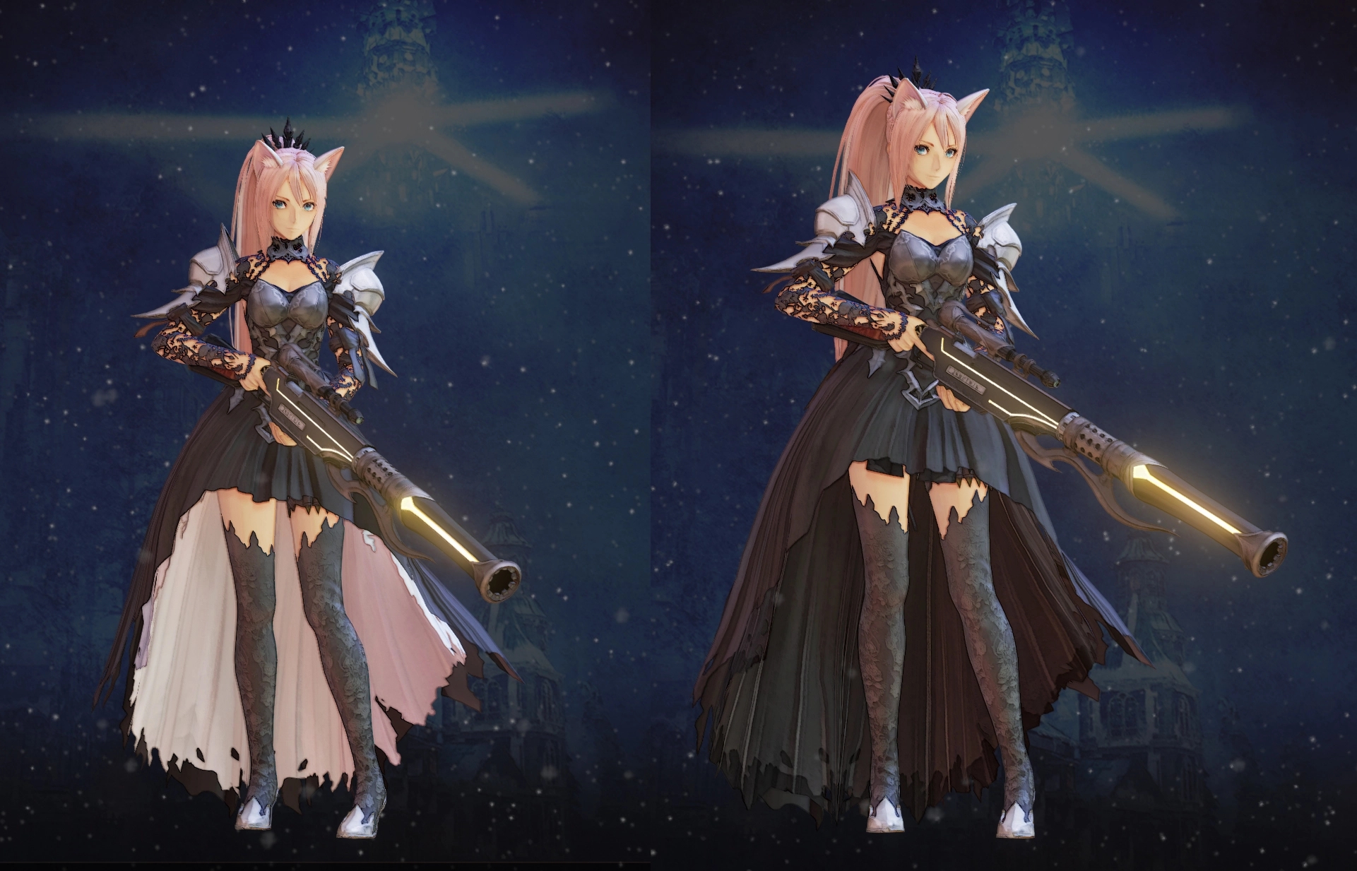 《破曉傳說》希儂全黑禮服MOD