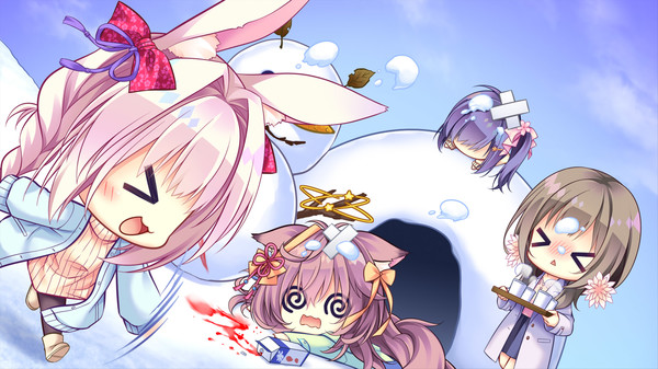 雪境迷途遇仙蹤