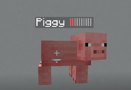 《我的世界》1.18.1生物血條顯示與自定義MOD