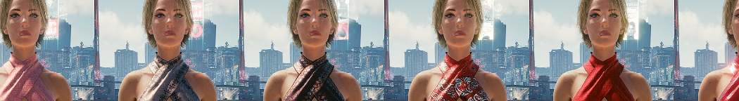 《賽博朋克2077》性感裹身連衣裙MOD