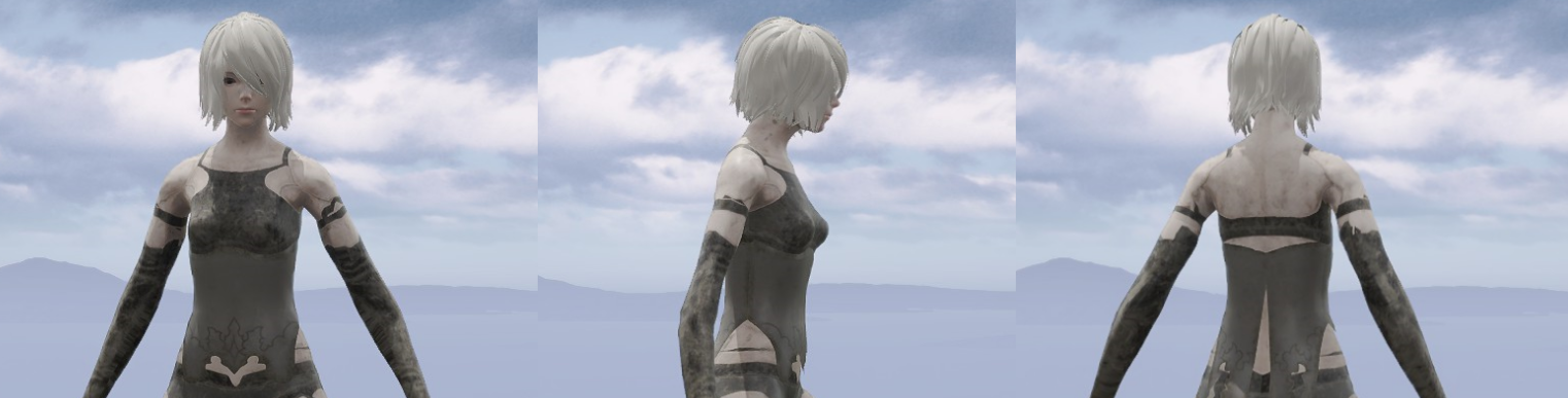 《艾爾登法環(huán)》尼爾短發(fā)A2替換觀星者套裝MOD