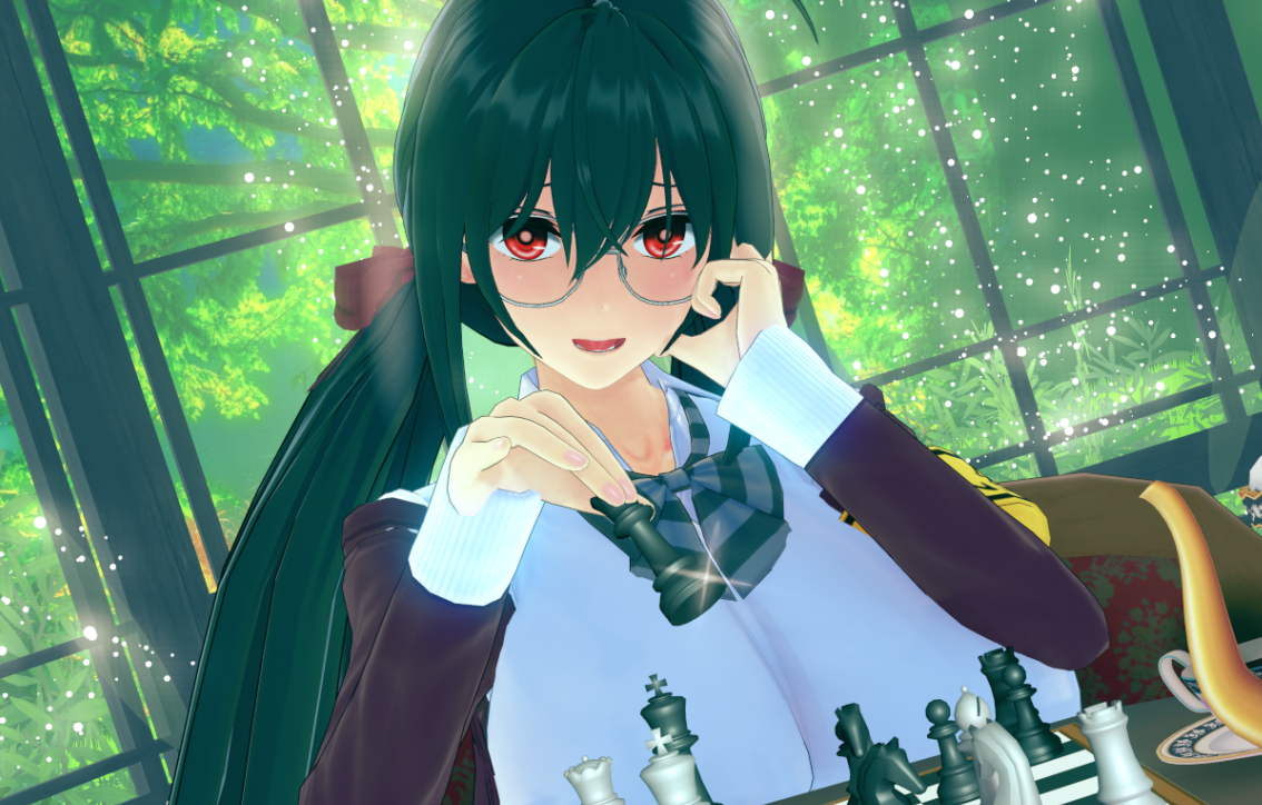 《戀活Sunshine》性感黑發雙馬尾眼鏡娘MOD