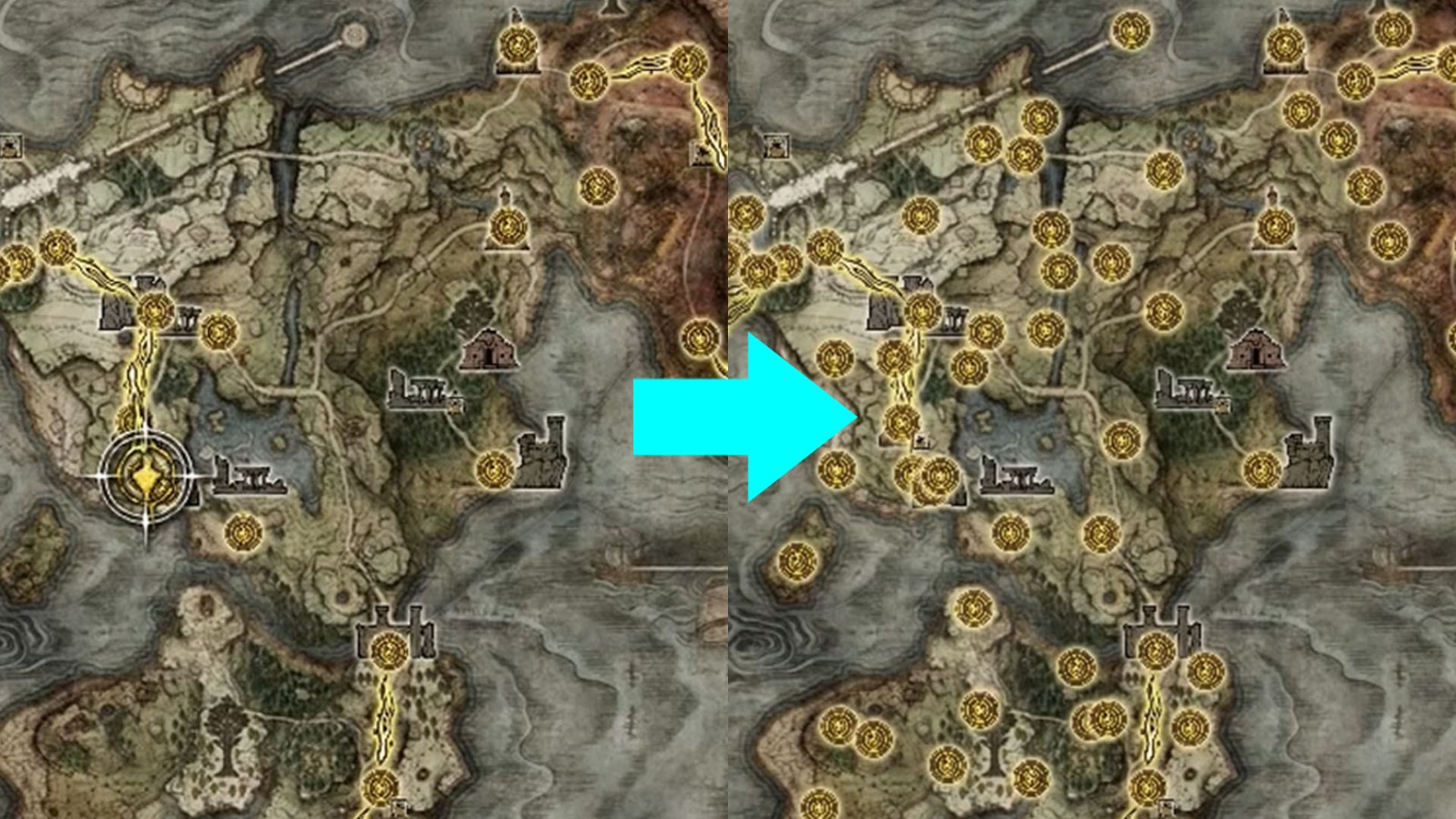 《艾爾登法環》開局全傳送點解鎖MOD