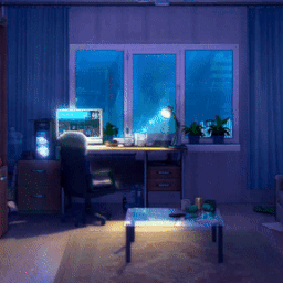 《Wallpaper Engine》雨中小室內(nèi)音頻響應(yīng)動(dòng)態(tài)壁紙