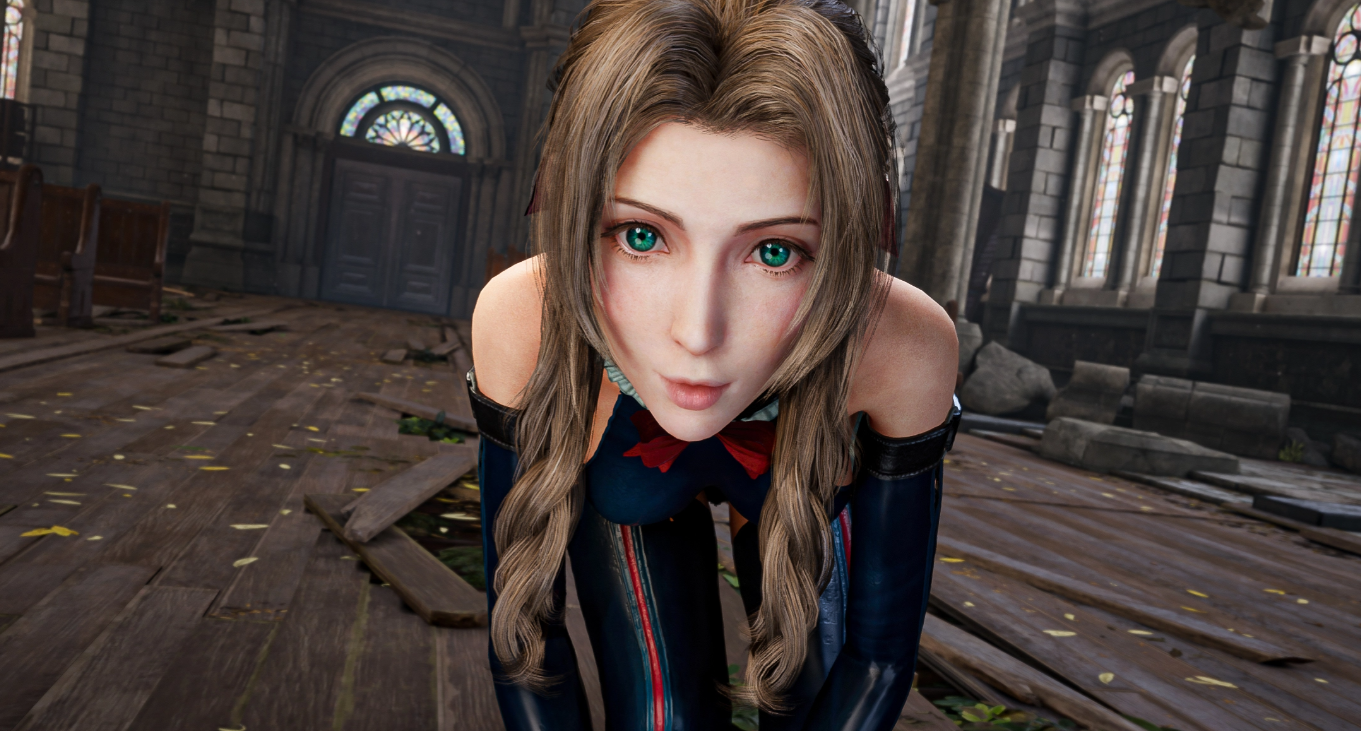 《最終幻想7：重制版》愛麗絲cos死或生瑪麗蘿絲MOD
