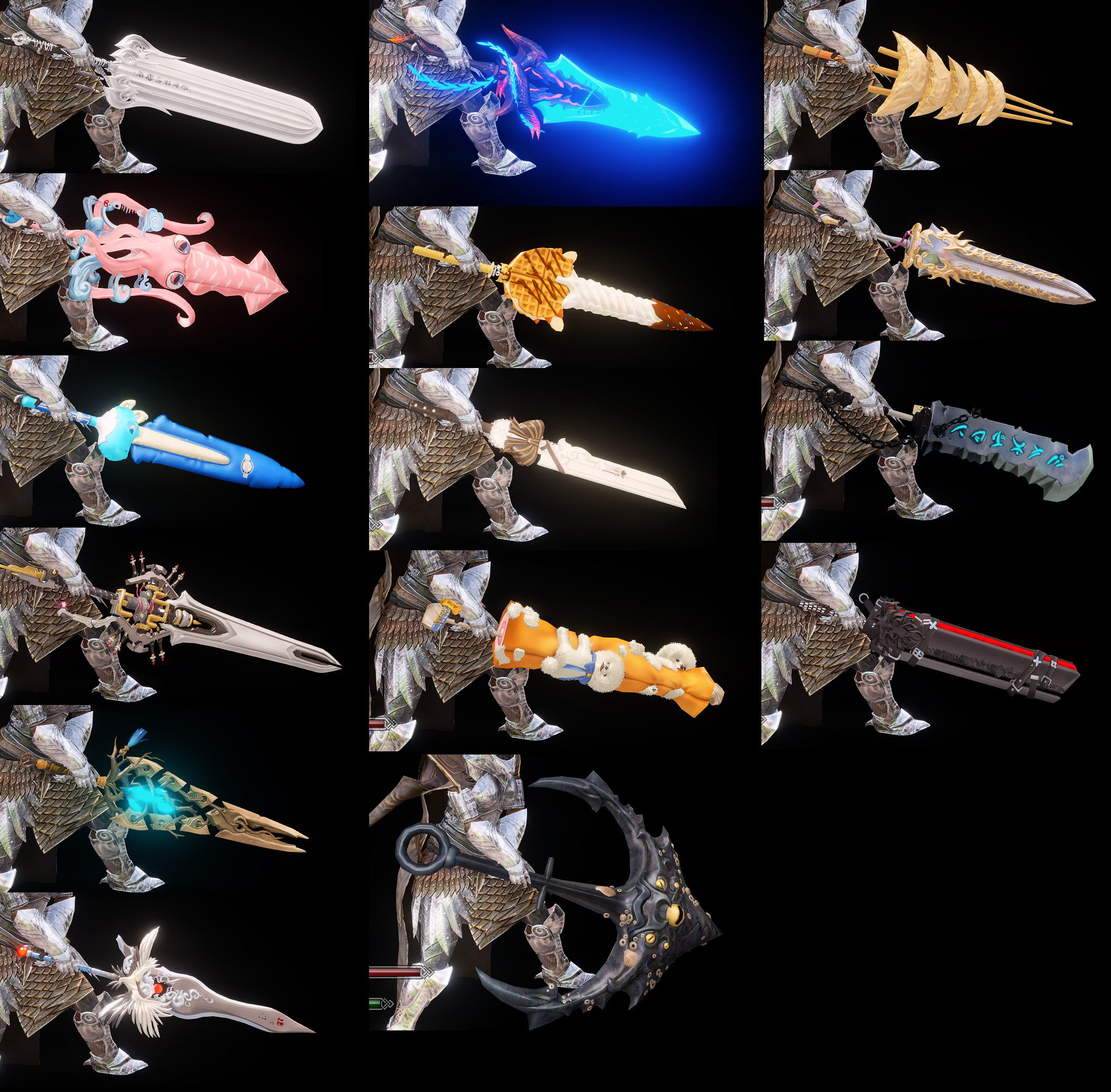 《上古卷軸5：天際重制版》劍靈武器包MOD