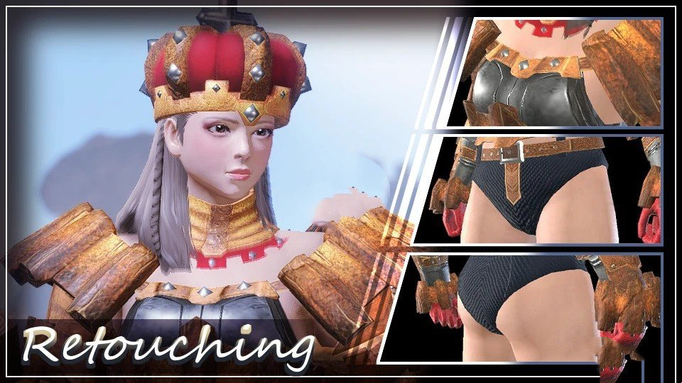 《怪物獵人：崛起》MadyHeim的土砂龍X套裝大修MOD