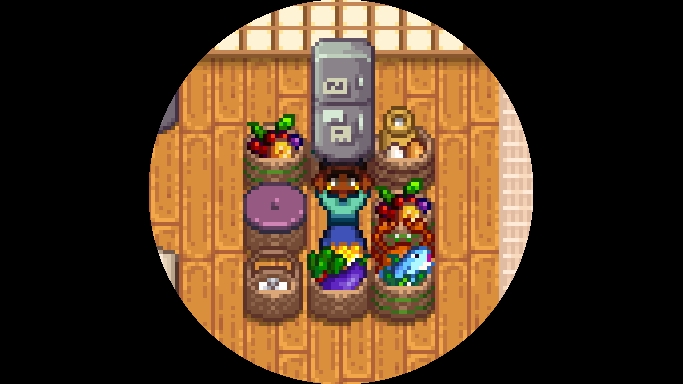 《星露谷物語》花籃果籃儲物箱MOD