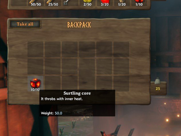 《Valheim：英靈神殿》自定義背包MOD