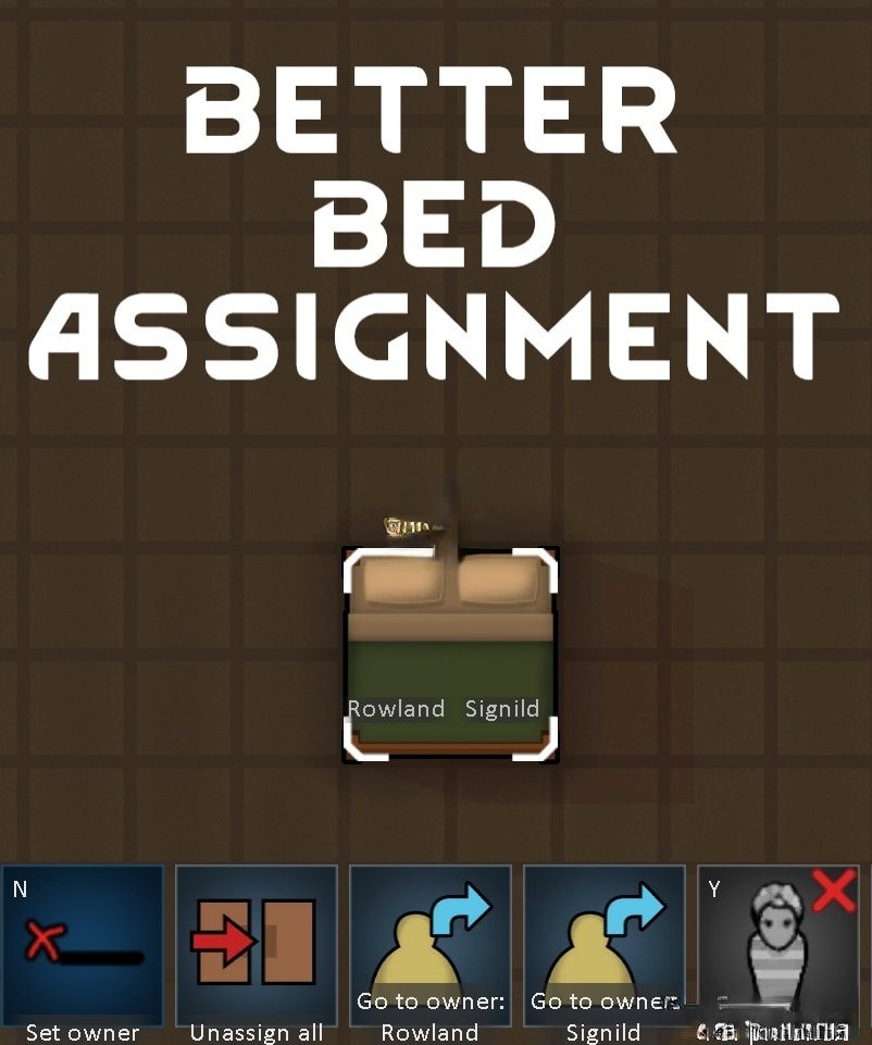 《邊緣世界》更好的床位分配v1.3MOD
