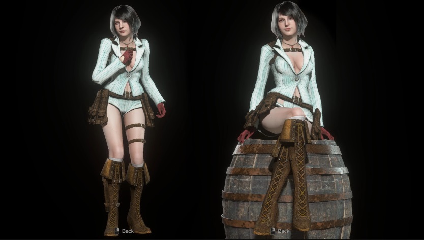 《生化危機(jī)4：重制版》阿什莉穿鬼泣4lady服裝MOD[正式版]