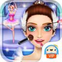 芭蕾舞演員化妝