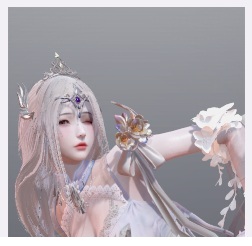 《AI少女》白色系幻想風精靈公主MOD