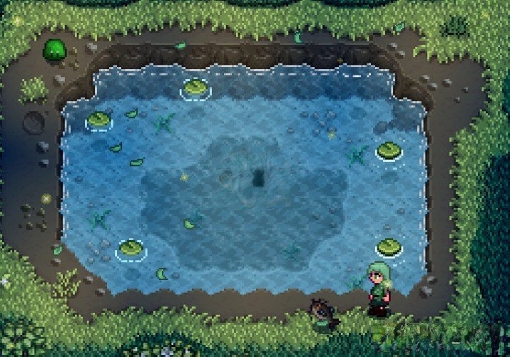 《星露谷物語》擱淺的魚MOD