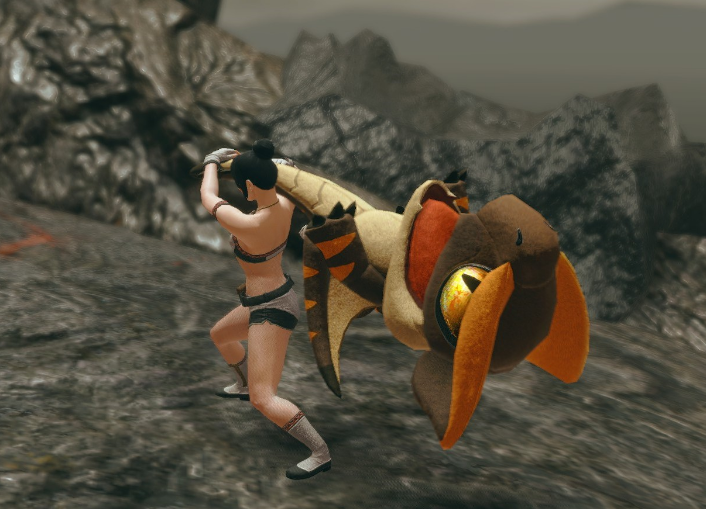 《怪物獵人：崛起》狩獵笛轟龍玩偶外觀再紋理MOD
