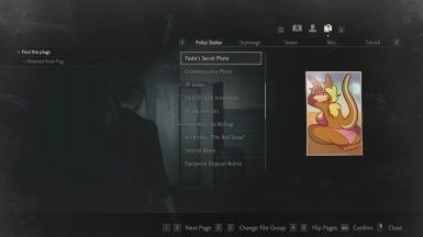 《生化危機2：重制版》可愛動漫藝術照片MOD