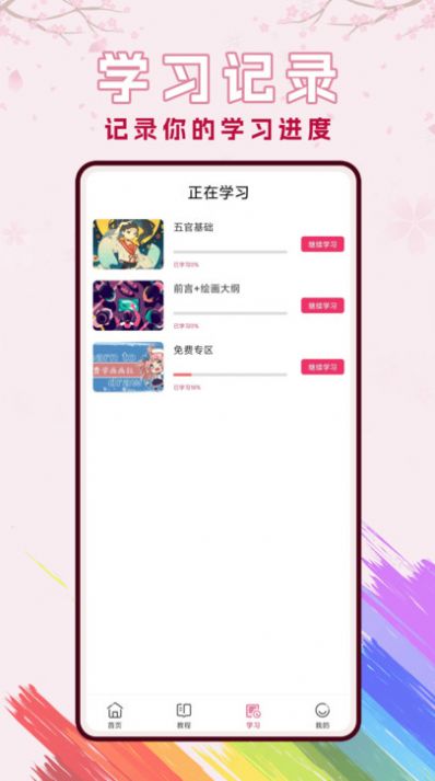 櫻花動漫漫繪畫