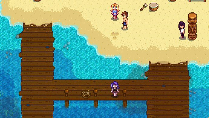 《星露谷物語》夏威夷宴會全員泳裝MOD