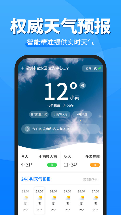 即準天氣預報