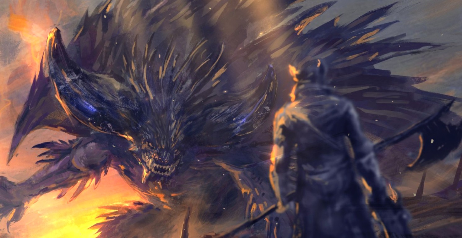 《Wallpaper Engine》獵人與滅盡龍動(dòng)態(tài)壁紙