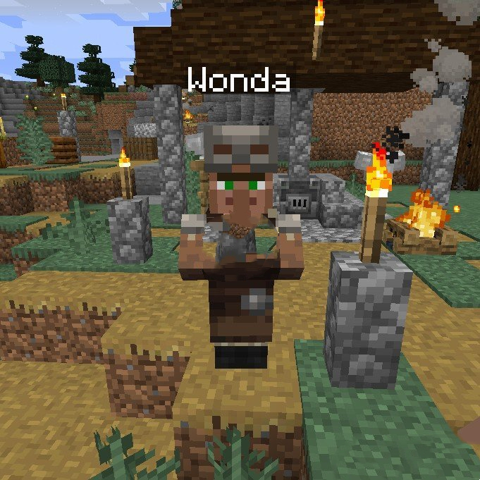 《我的世界》村民姓名V1.19.4MOD