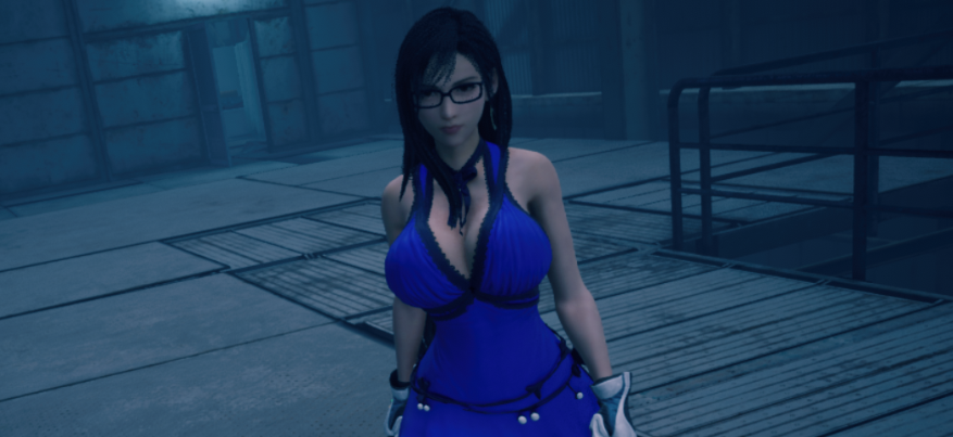 《最終幻想7：重制版》蒂法性感知性女教師物理搖晃MOD